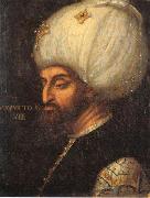 Paolo Veronese, Portrait of Mehmed II by Italian artist Paolo Veronese.